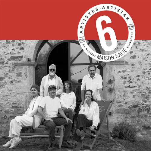 Maison Salié lieu d’exposition artistique au Pays Basque, gîte de caractère pour réception et événement