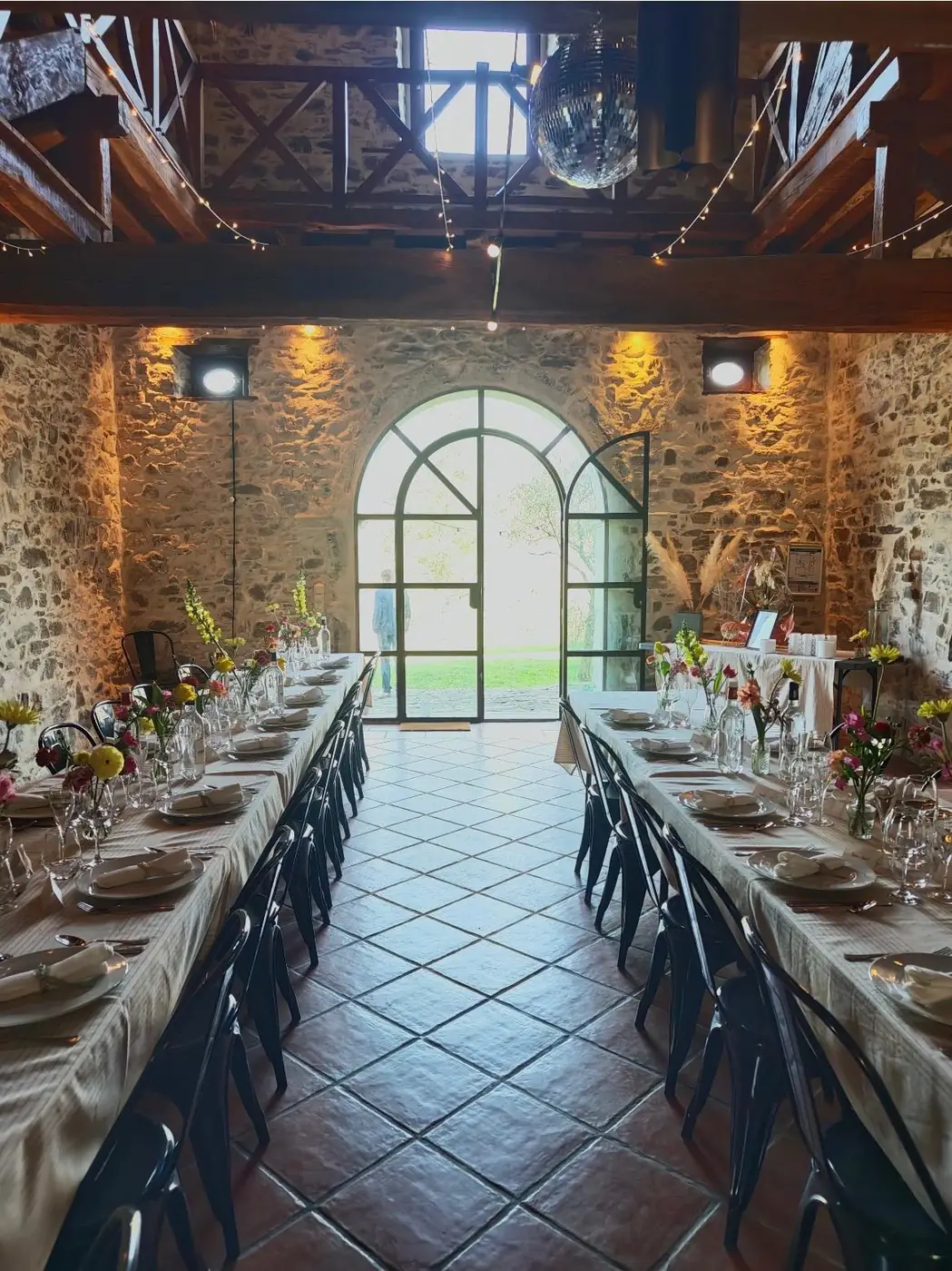 Table de réception mariage et événement à Maison Salié au Pays Basque