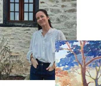 Sophie de Sagazan, peinture exposée à Maison Salié au Pays Basque