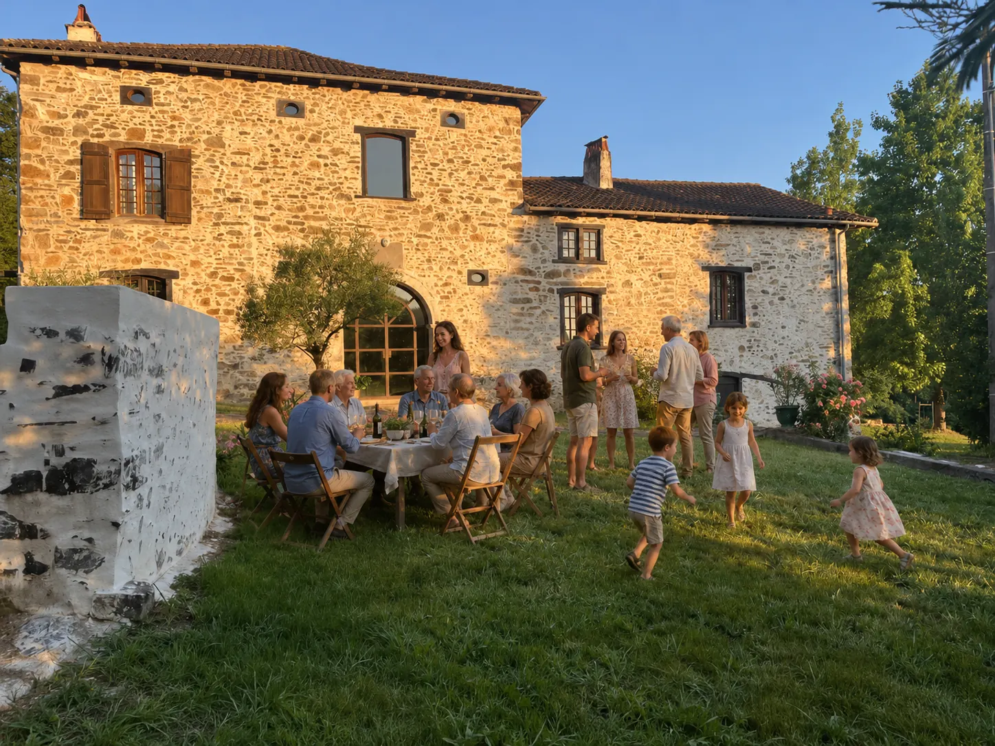 Cousinade au Pays Basque dans une grande maison privatisée Maison Salié
