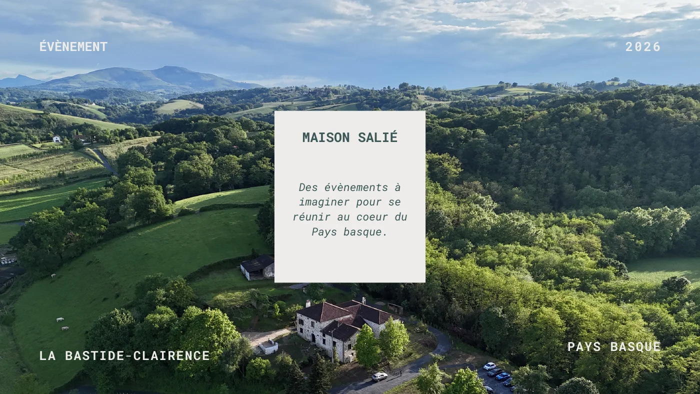 Maison Salié et les paysages du Pays Basque dans la plaquette 2026
